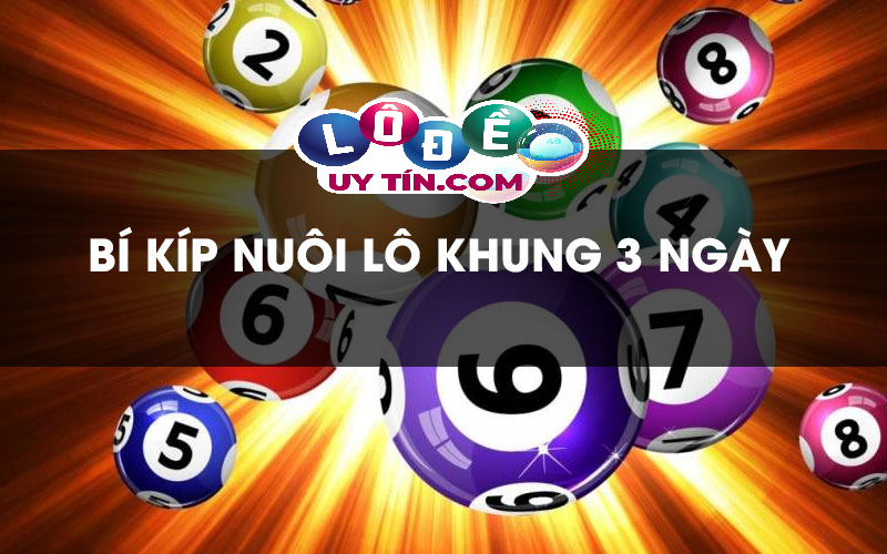Cách bắt lô nuôi 3 ngày hiệu quả nhất có tỷ lệ thắng cao