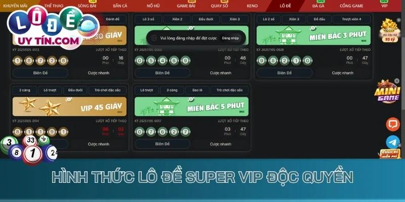 Lô Đề May88 – Địa Chỉ Quay Số Nhận Thưởng Liền Tay 4 Hình thức lô đề Super VIP độc quyền tại May88