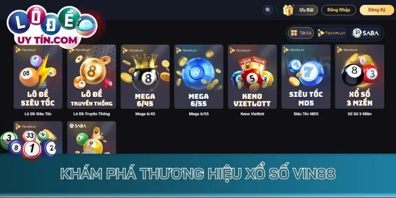 Lô Đề Vin88 – Điểm Đến Soi Cầu Lô Đề Online Hot Nhất 2026 2 Khám phá thương hiệu lô đề vin88