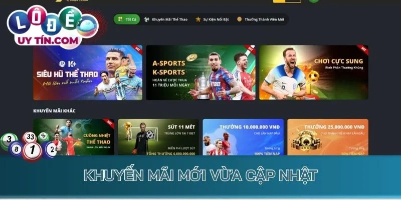 Khuyến mãi mới vừa cập nhật