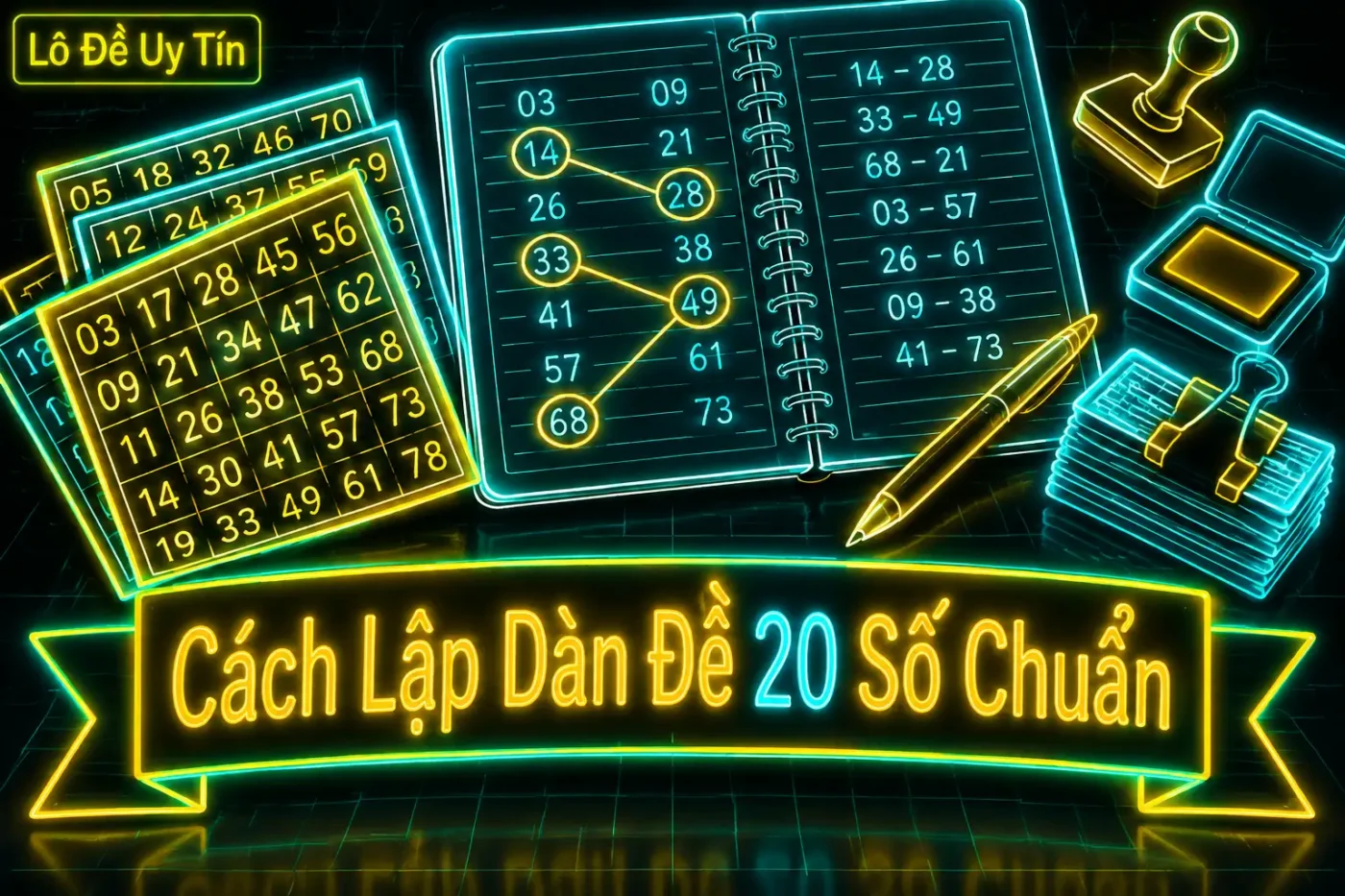 Dàn Đề 20 Số: Cách Lập, Nuôi Khung Và Vào Tiền Cho Lô Đề Uy Tín 3 Cách làm đơn giản nhất là đi từ rộng đến hẹp - dàn đề 20 số