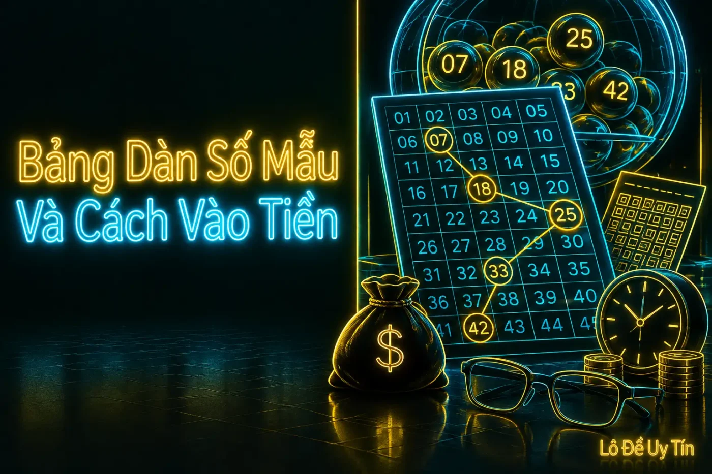 Dàn rộng thì bài toán chính không còn là chọn con nào - dàn đề 30 số