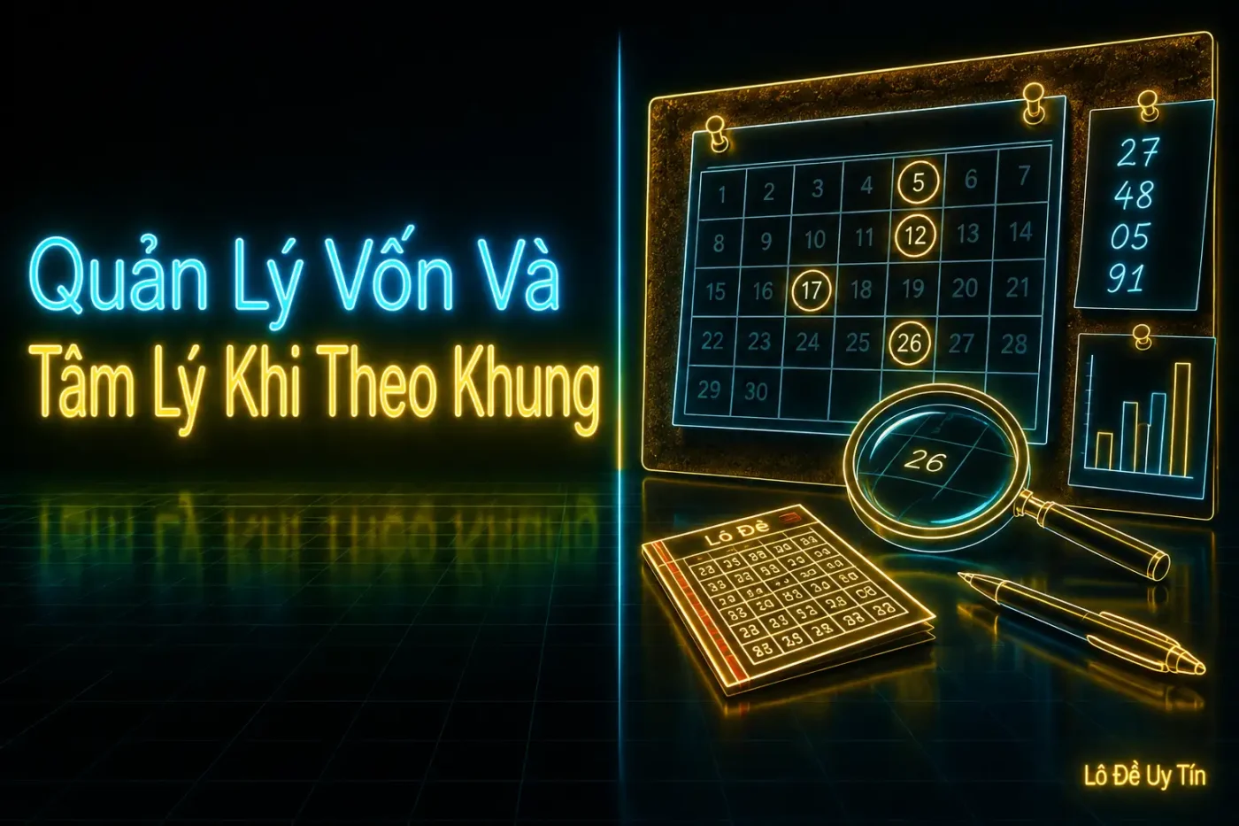 Việc quan trọng nhất là tách riêng khoản tiền cho cả khung từ đầu và coi nó như đã mất - khung lô 3 số